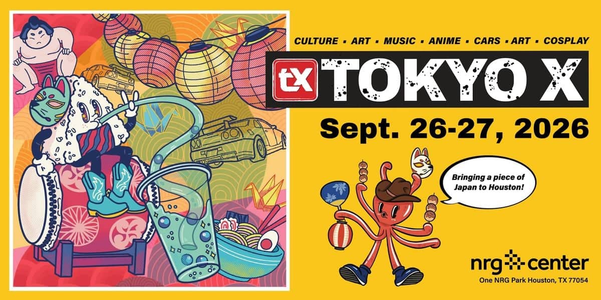 Tokyo X event at NRG Center in Houston, TX on September 26, 2026