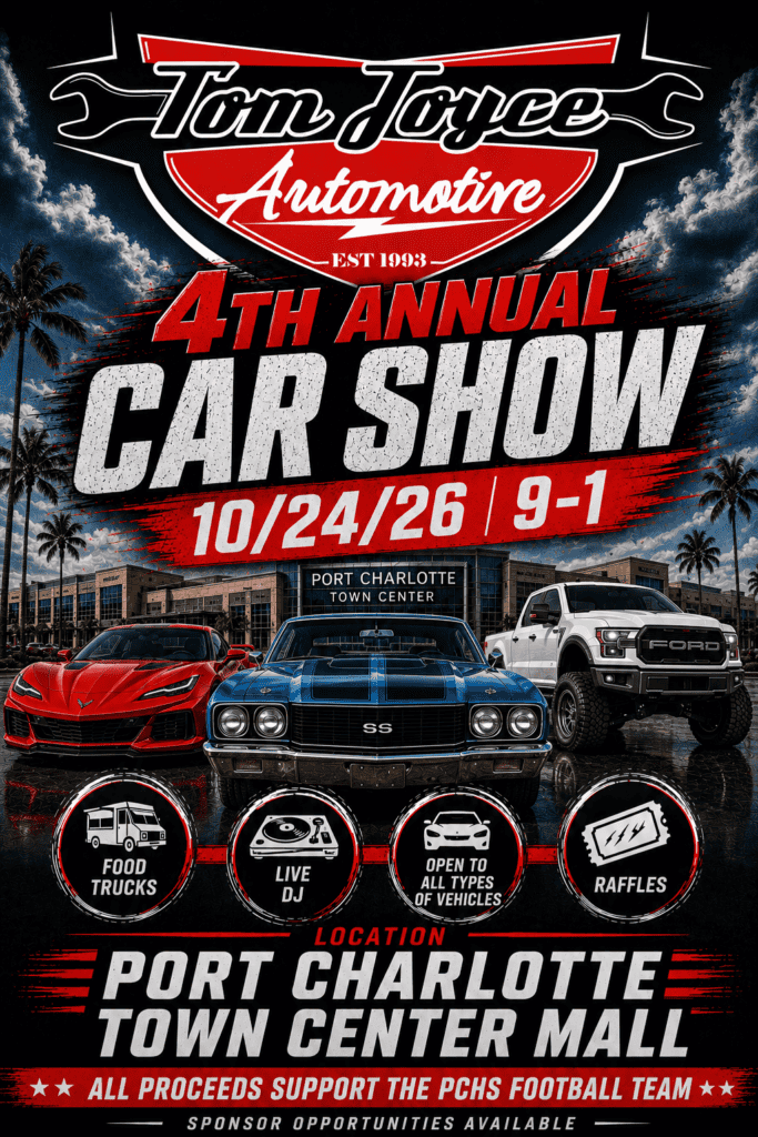 Tom Joyce Automotive Car Show car show in Port Charlotte, FL