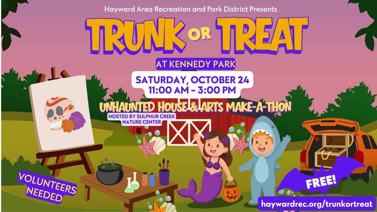 Trunk or Treat at Kennedy Park event at Kennedy Park in Hayward, CA on October 24, 2026