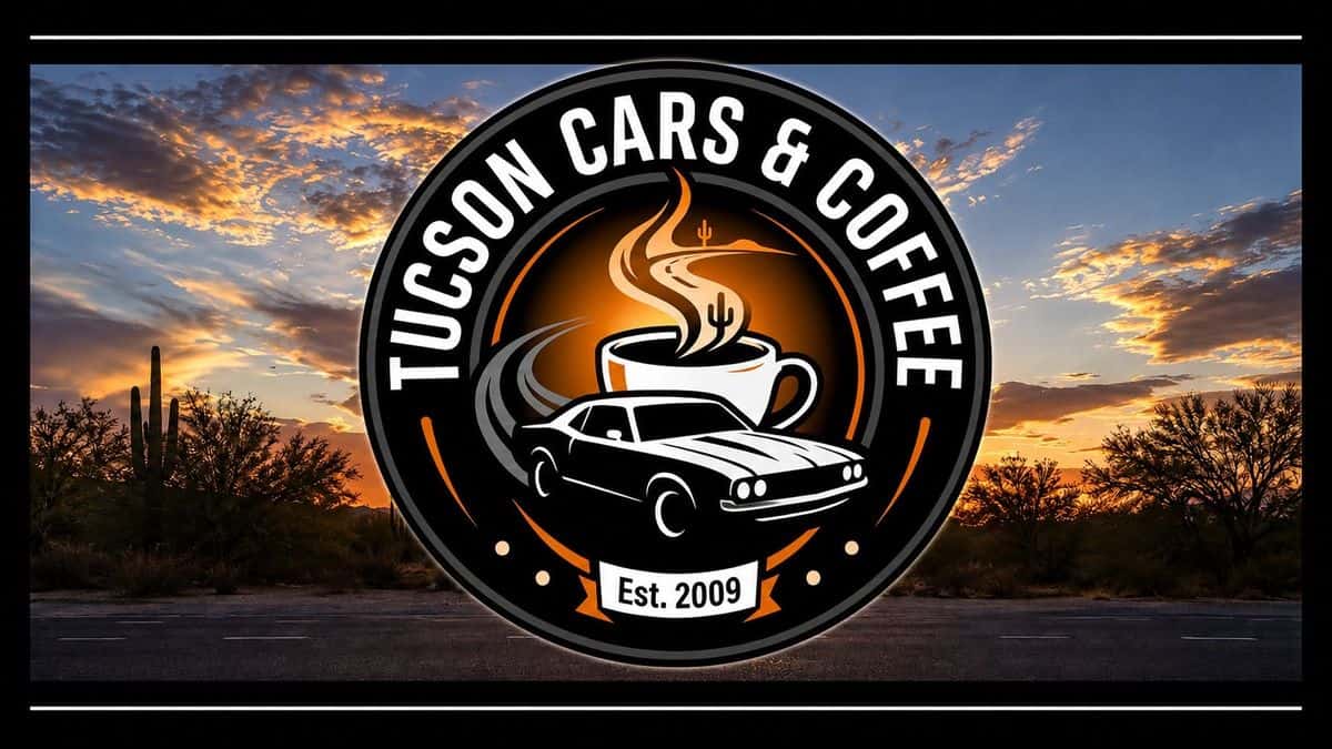Tucson Cars & Coffee event at 4075 W Ina Rd in Tucson, AZ on September 12, 2026