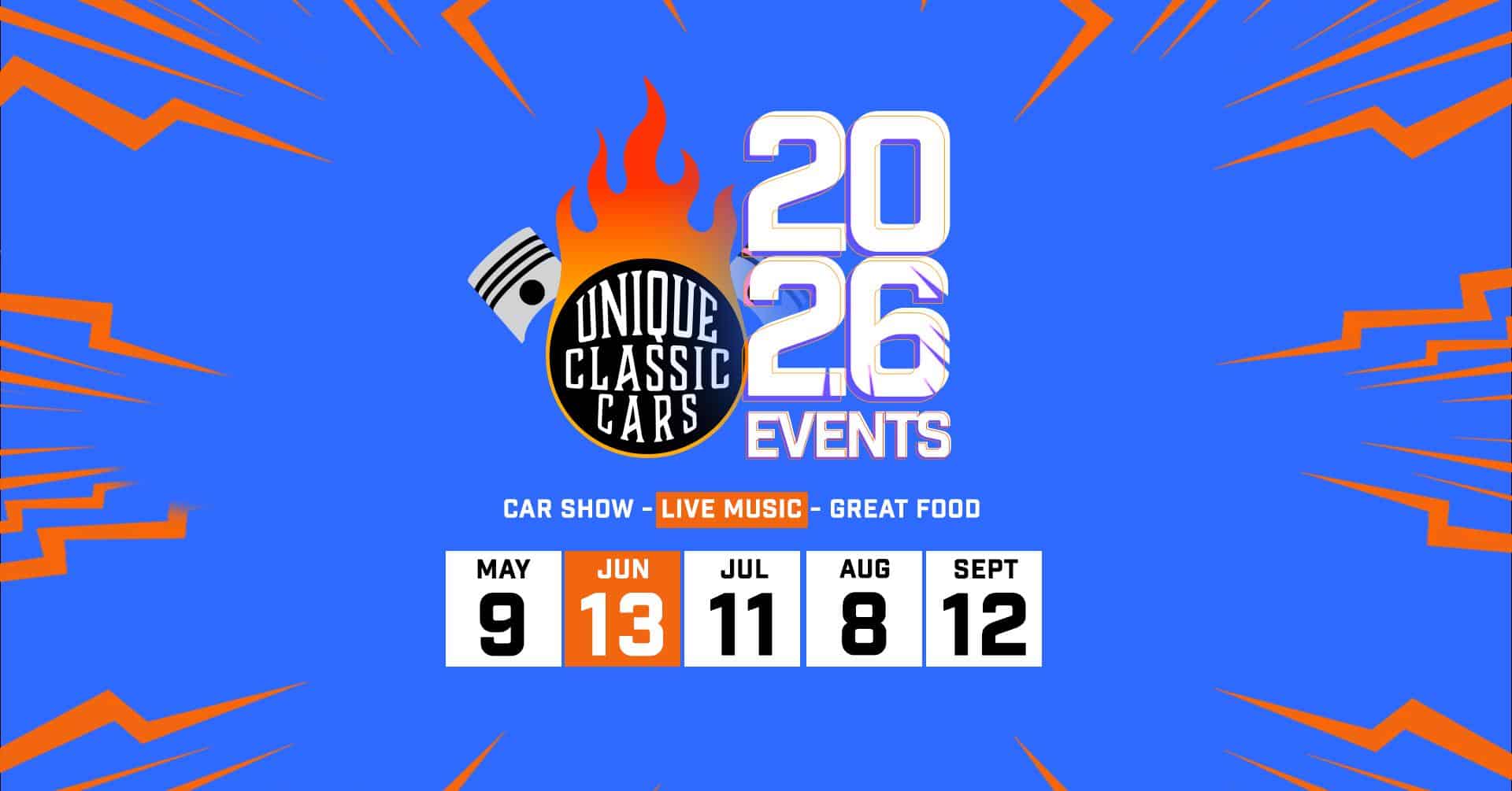 Unique Classic Cars Roll-In 2026 event at Unique Classic Cars in Mankato, MN on August 8, 2026