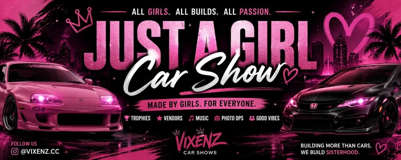 Vixenz Just a Girl Car Show event at 2672 Simpson Rd in Kissimmee, FL on September 26, 2026