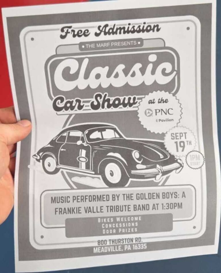 The MARE Classic Car Show car show in Meadville, PA