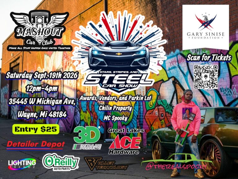 Stars, Stripes, and Steel Car Show car show in Wayne, MI