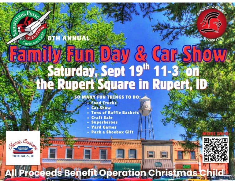 Family Fun Day & Car Show by Classic Cruisers – Twin Falls, ID car show in Rupert, ID