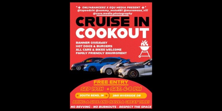 Cruise-in Cookout – South Bend in car show in South Bend, IN