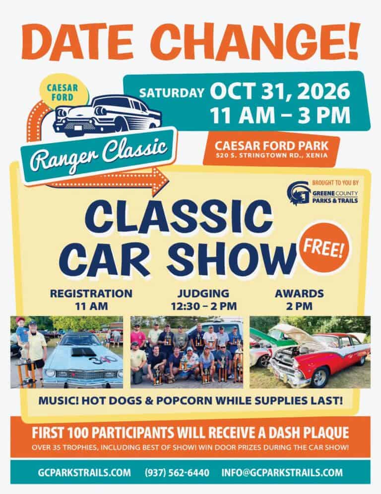 Caesar Ford Ranger Classic car show in Xenia, OH