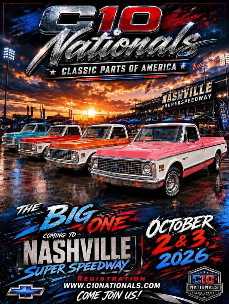 C10 Nationals car show in Nashville, TN