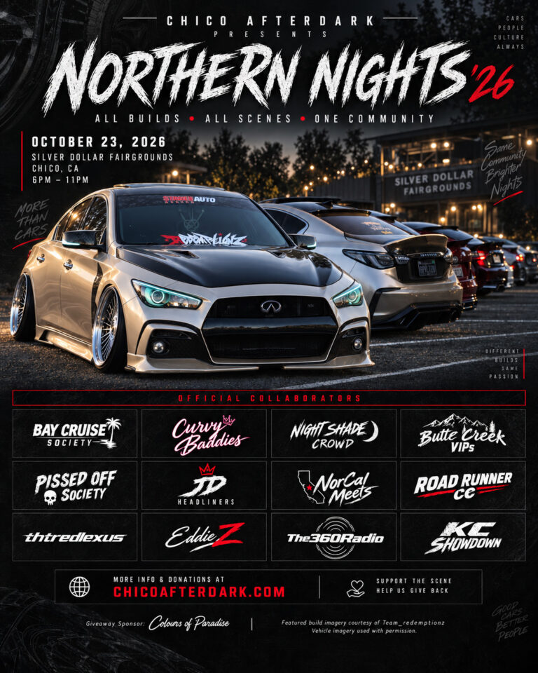 Northern Nights — Chico Afterdark car show in Chico, Ca, CA