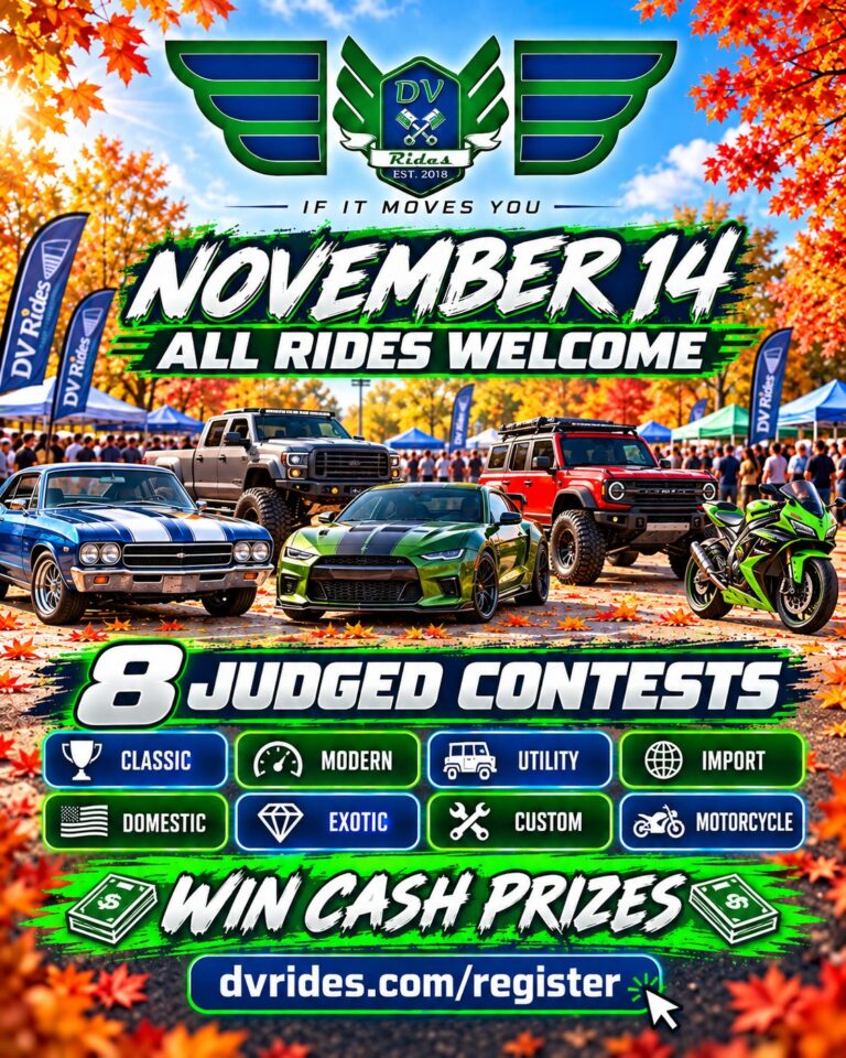 DV Rides Auto Show car show in Haymarket, VA
