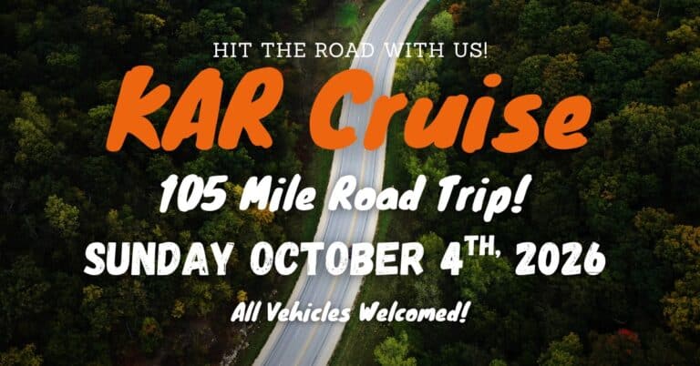 KAR Cruise car show in Decorah, IA