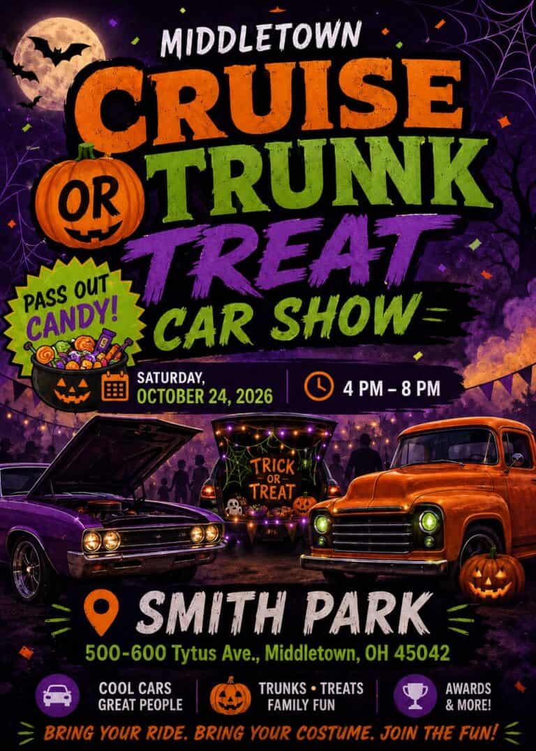 Middletown Cruise or Trunk Treat Car Show car show in Middletown, OH
