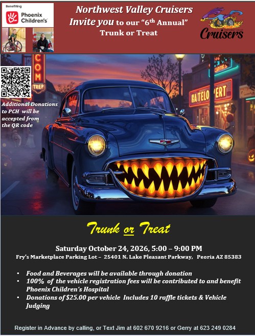 Trunk or Treat in Peoria, AZ | CarCruiseFinder