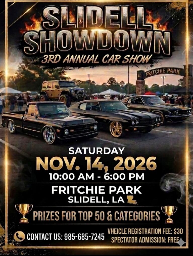 Slidell Showdown 3rd Annual Car Show car show in Slidell, LA