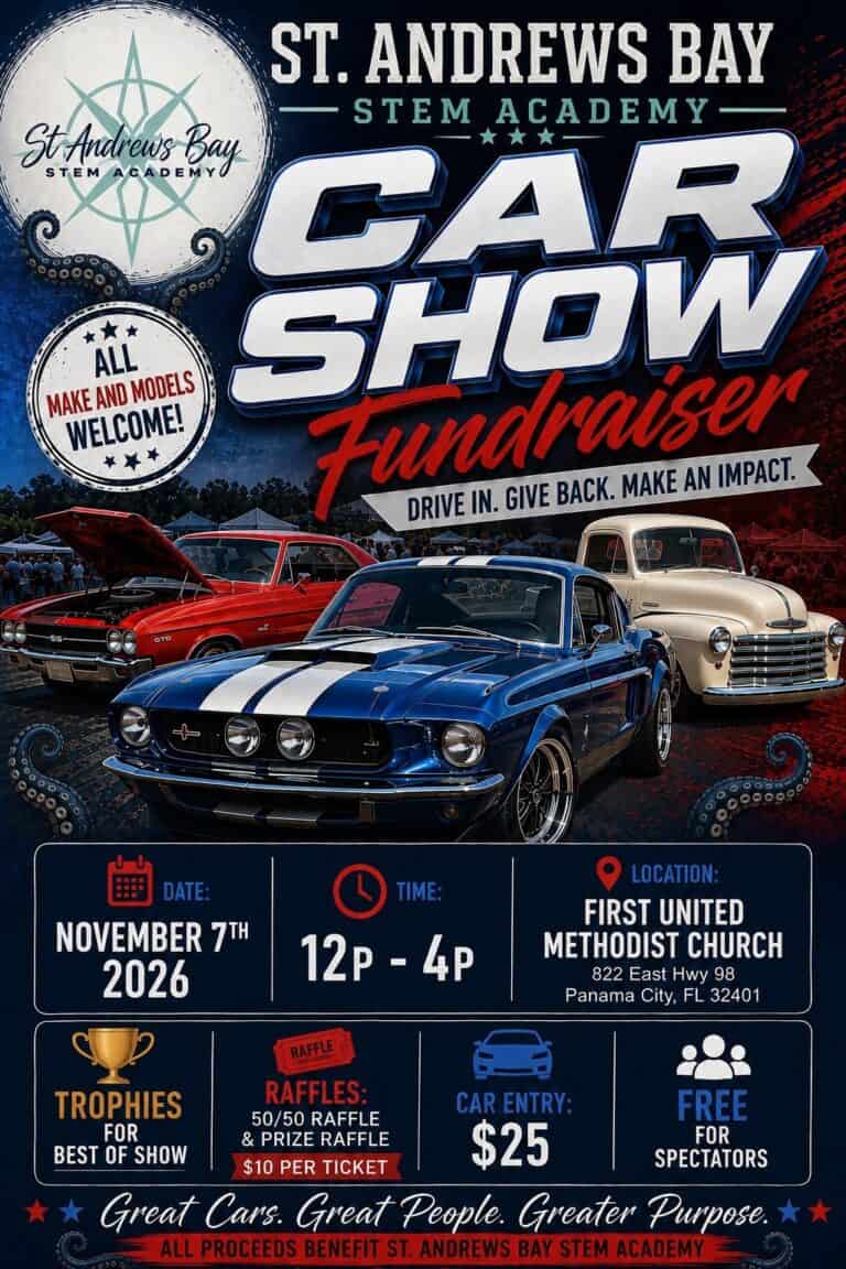 St. Andrews Bay STEM Academy Car Show Fundraiser car show in Panama City, FL