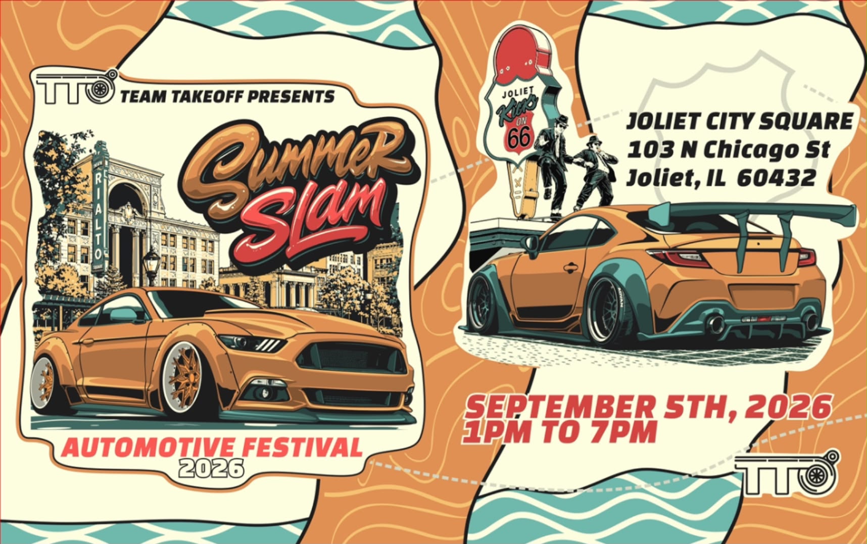 Summer Slam Automotive Festival event at Joliet City Square in Joliet, IL on September 5, 2026