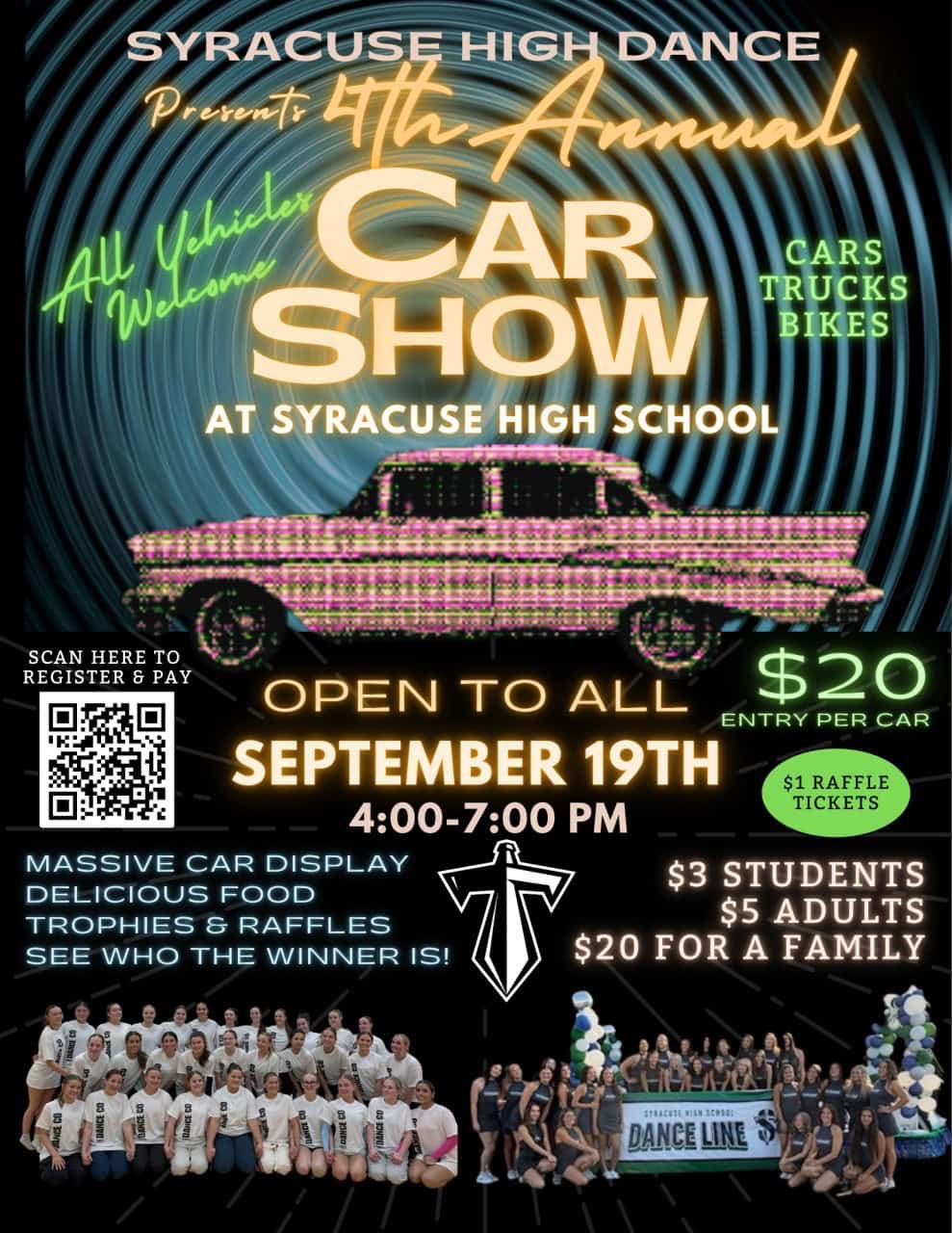Syracuse High Dance Car Show event at Syracuse High School in Syracuse, UT on September 19, 2026