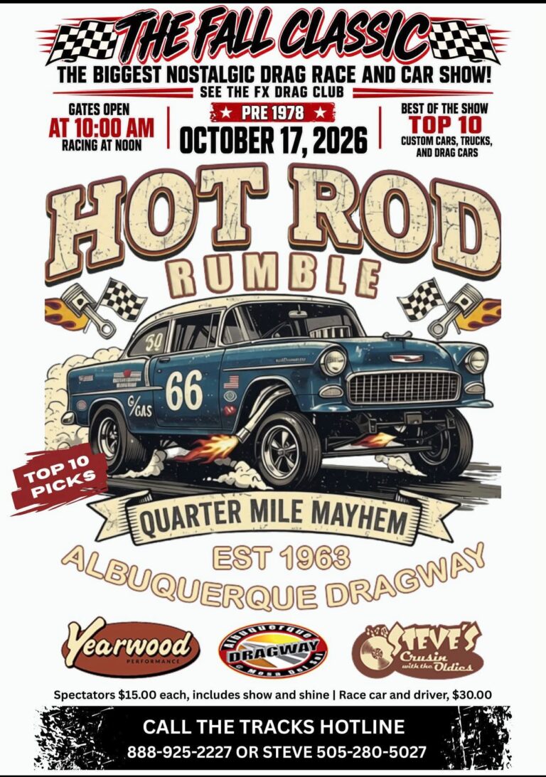 Albuquerque, NM Area Car Shows & Cruise-Ins 2026 | CarCruiseFinder