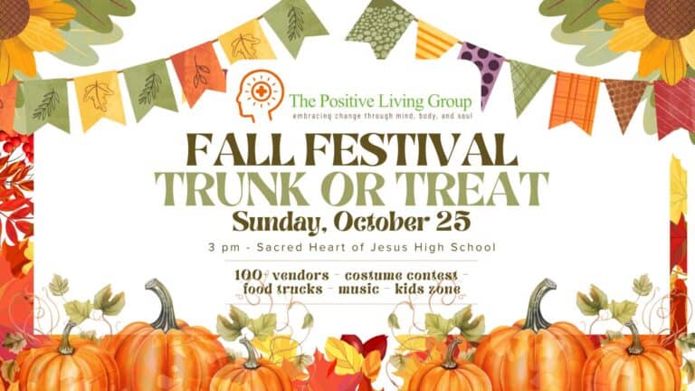 The Positive Living Group Fall Festival Trunk or Treat car show in Jackson, TN