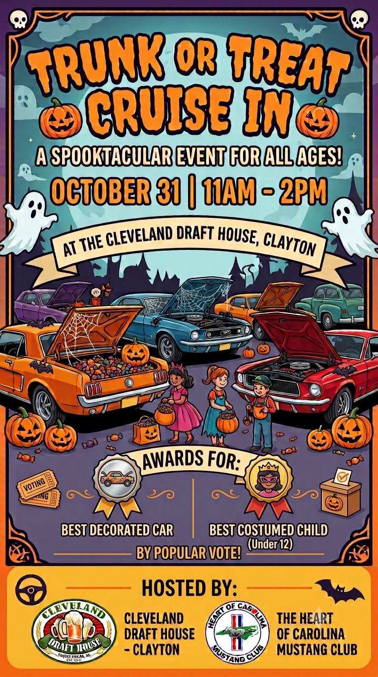Trunk or Treat in Clayton, NC | CarCruiseFinder