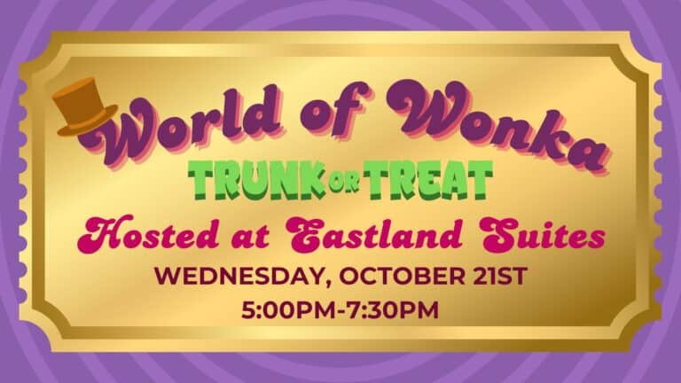 World of Wonka Trunk or Treat car show in Bloomington, IL