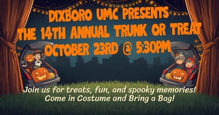 14th Annual Dixboro Trunk or Treat car show in Ann Arbor, MI