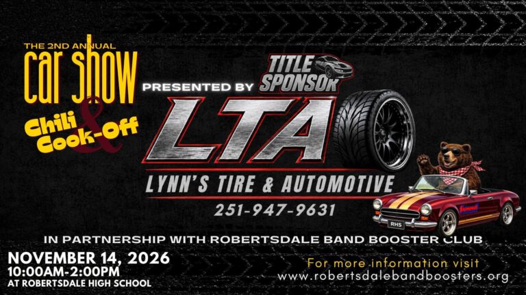 2nd Annual Car Show & Chili Cook-Off car show in Robertsdale, AL