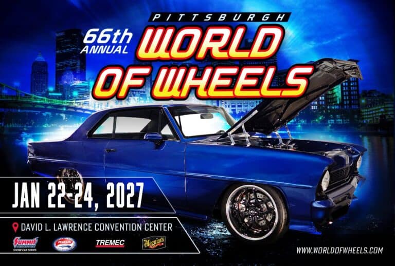 66th Annual Pittsburgh World of Wheels car show in Pittsburgh, PA