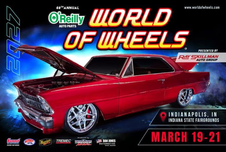 68th Annual O’Reilly Auto Parts World of Wheels Presented by Ray Skillman Auto Group car show in Indianapolis, IN
