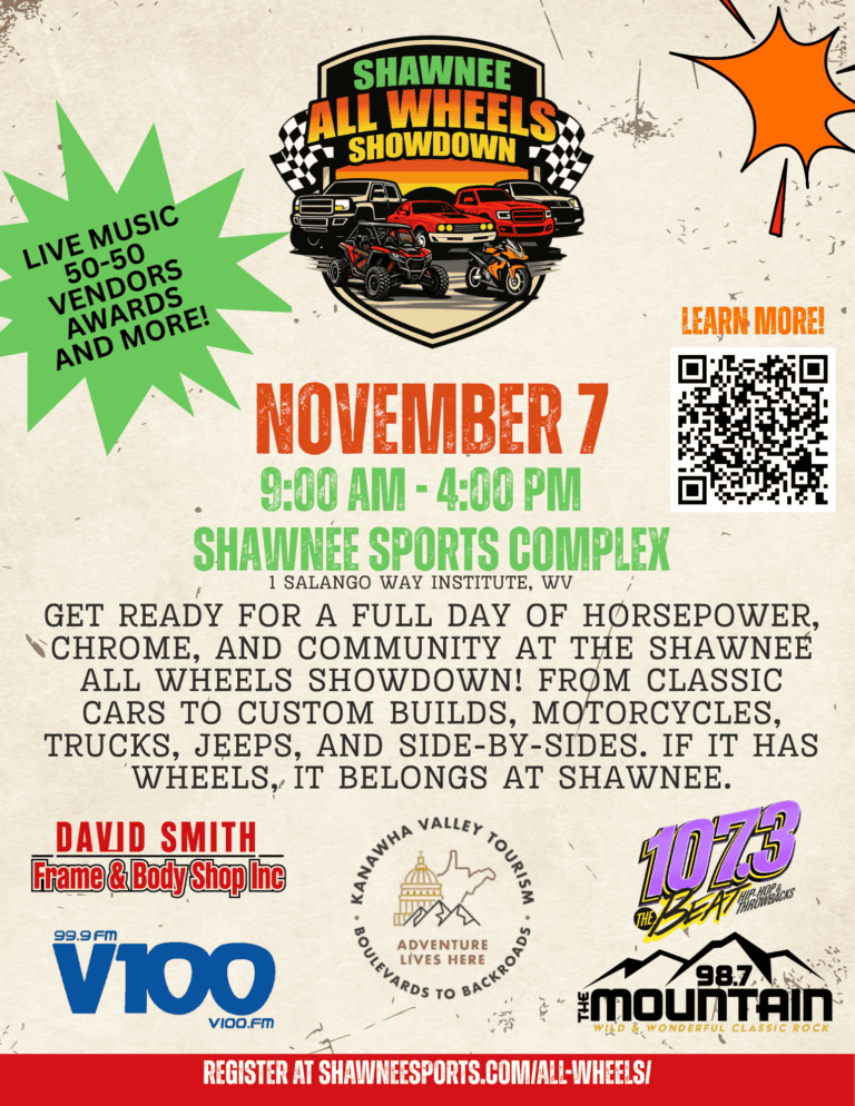 Shawnee All Wheels Showdown car show in Dunbar, WV