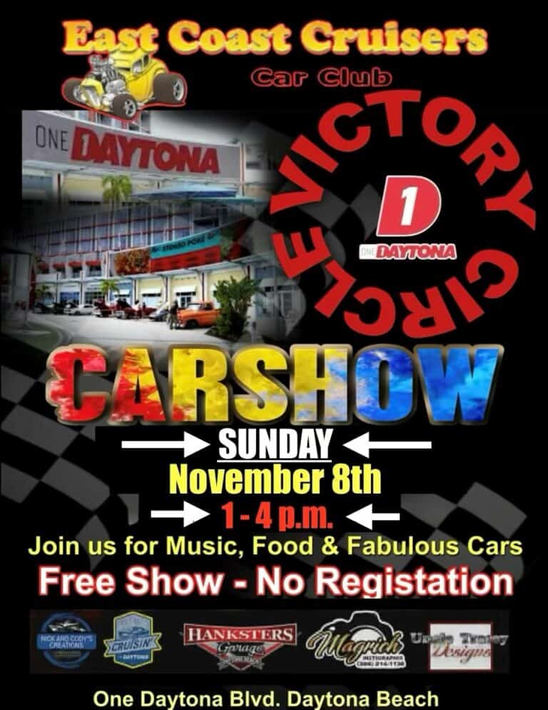 Cruisin’ One Daytona car show in Daytona Beach, FL