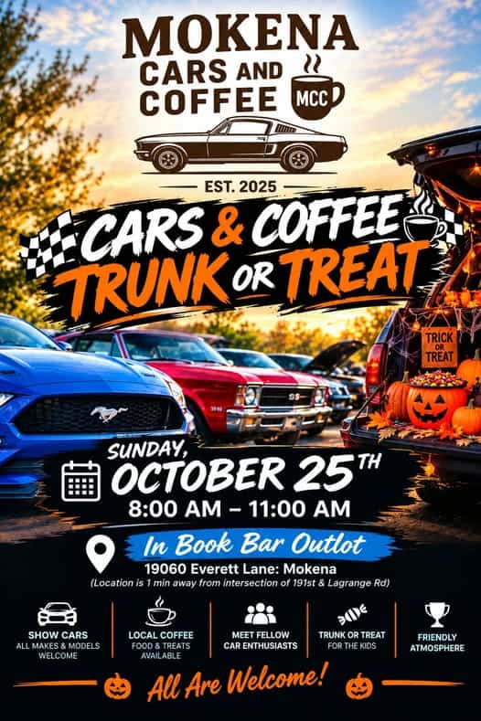 Mokena Cars And Coffee Trunk Or Treat