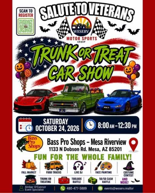 WeSERV Trunk Or Treat Car Show