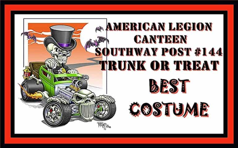 American Legion Canteen Southway Post #144 Trunk Or Treat car show in Columbus, OH