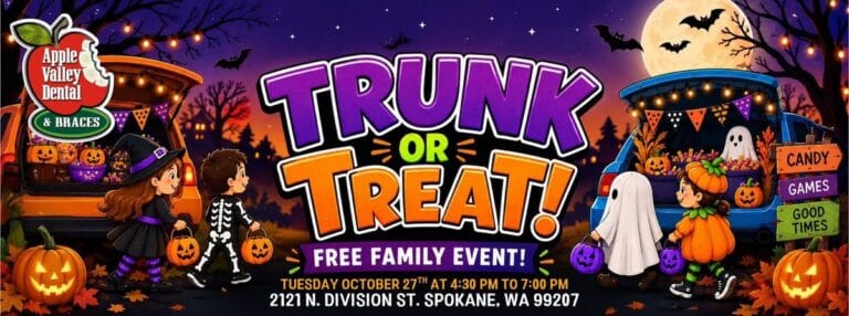 Apple Valley Dental & Braces Trunk or Treat car show in Spokane, WA