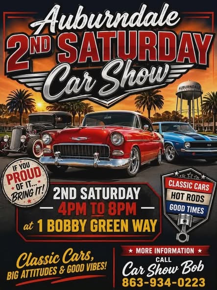 Auburndale 2nd Saturday Car Show car show in Auburndale, FL