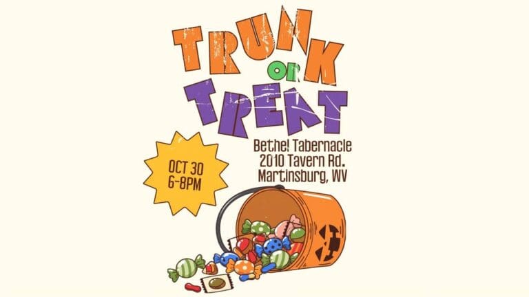 Bethel Tabernacle Trunk or Treat car show in Martinsburg, WV