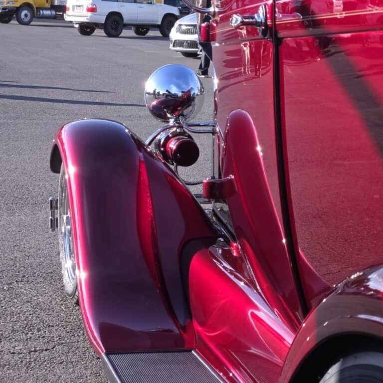 Cars and Coffee at Route 66 Car Club of Flagstaff car show in Flagstaff, AZ