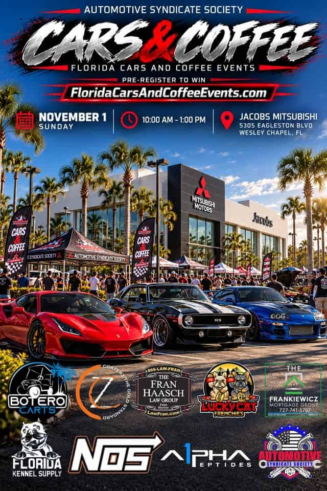 Cars & Coffee Florida Cars and Coffee Events car show in Wesley Chapel, FL