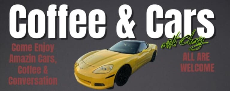 Coffee & Cars With Chazy car show in Columbia, SC
