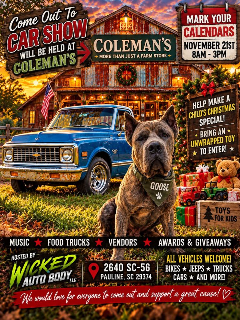 Come Out to Car Show car show in Pauline, SC