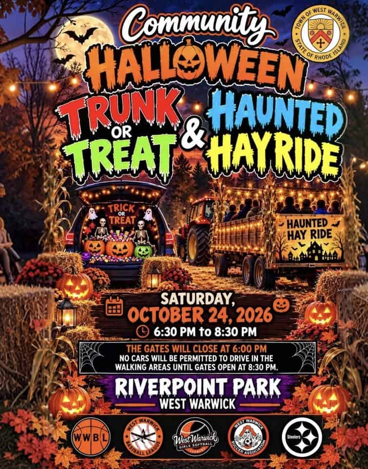 Cruise To WW Trunk Or Treat car show in West Warwick, RI