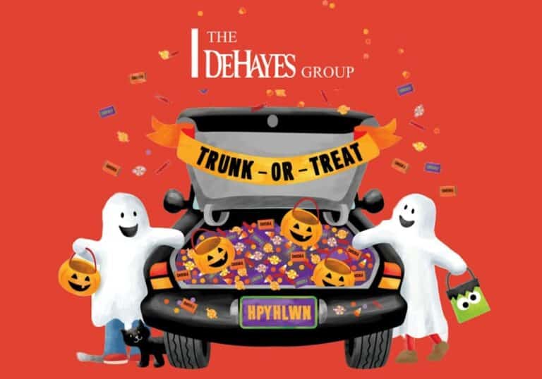 DeHayes Group Trunk-or-Treat car show in Fort Wayne, IN