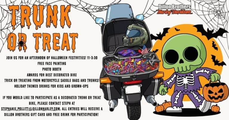Dillon Brothers Harley-Davidson Trunk or Treat car show in Omaha, NE