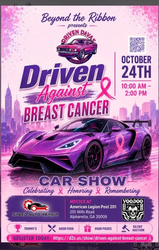 Driven Against Breast Cancer Car Show car show in Alpharetta, GA
