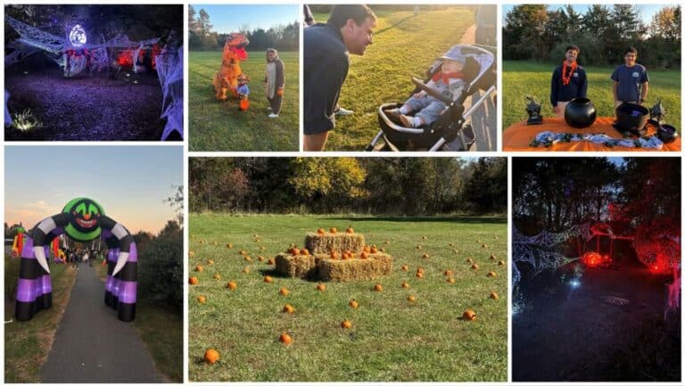 Dulles South Trunk or Treat Trail car show in Chantilly, VA