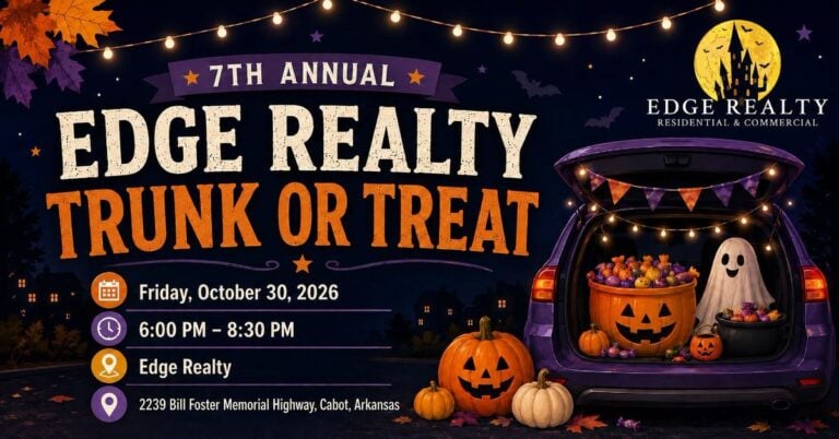 Edge Realty 7th Annual Trunk or Treat car show in Cabot, AR