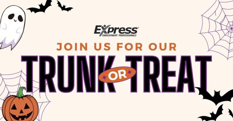 Express Employment Professionals Trunk or Treat car show in Morristown, TN