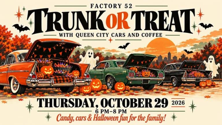 Factory 52 Trunk or Treat car show in Cincinnati, OH