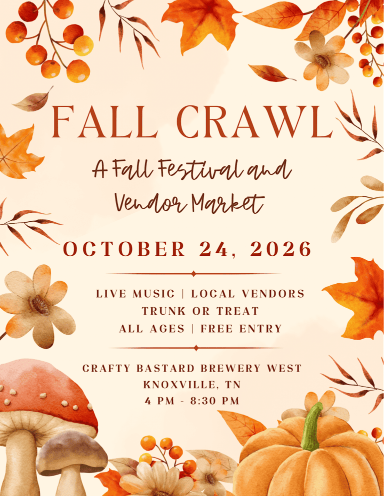 Fall Crawl – Festival, Market & Trunk or Treat car show in Knoxville, TN